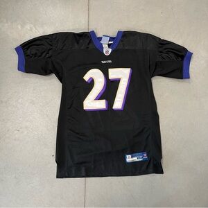NFL Ravens Black Jersey #27